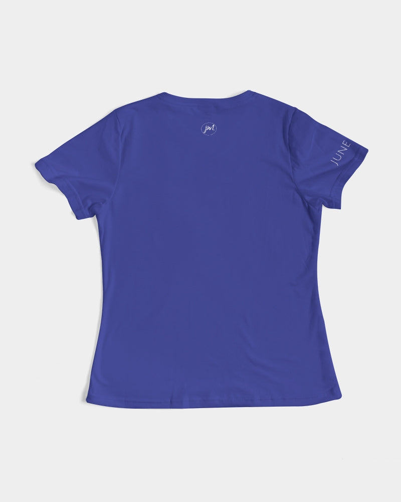 Royal Blue Impact Over Fame Women's Tee