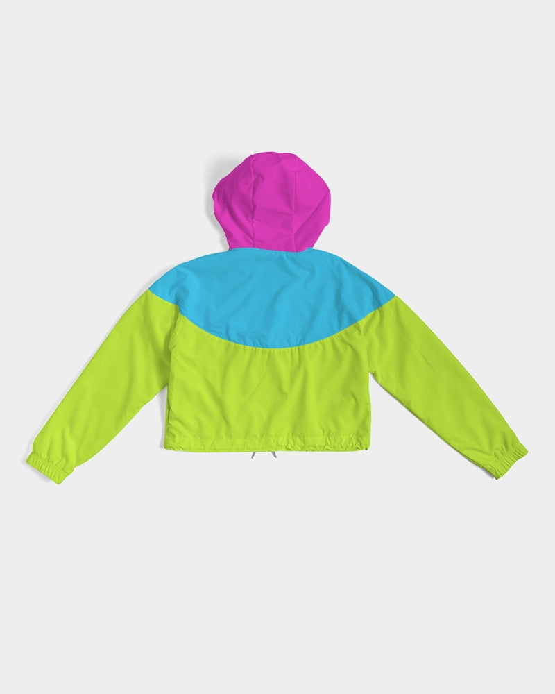 Blue, Pink, & Green Track Jacket